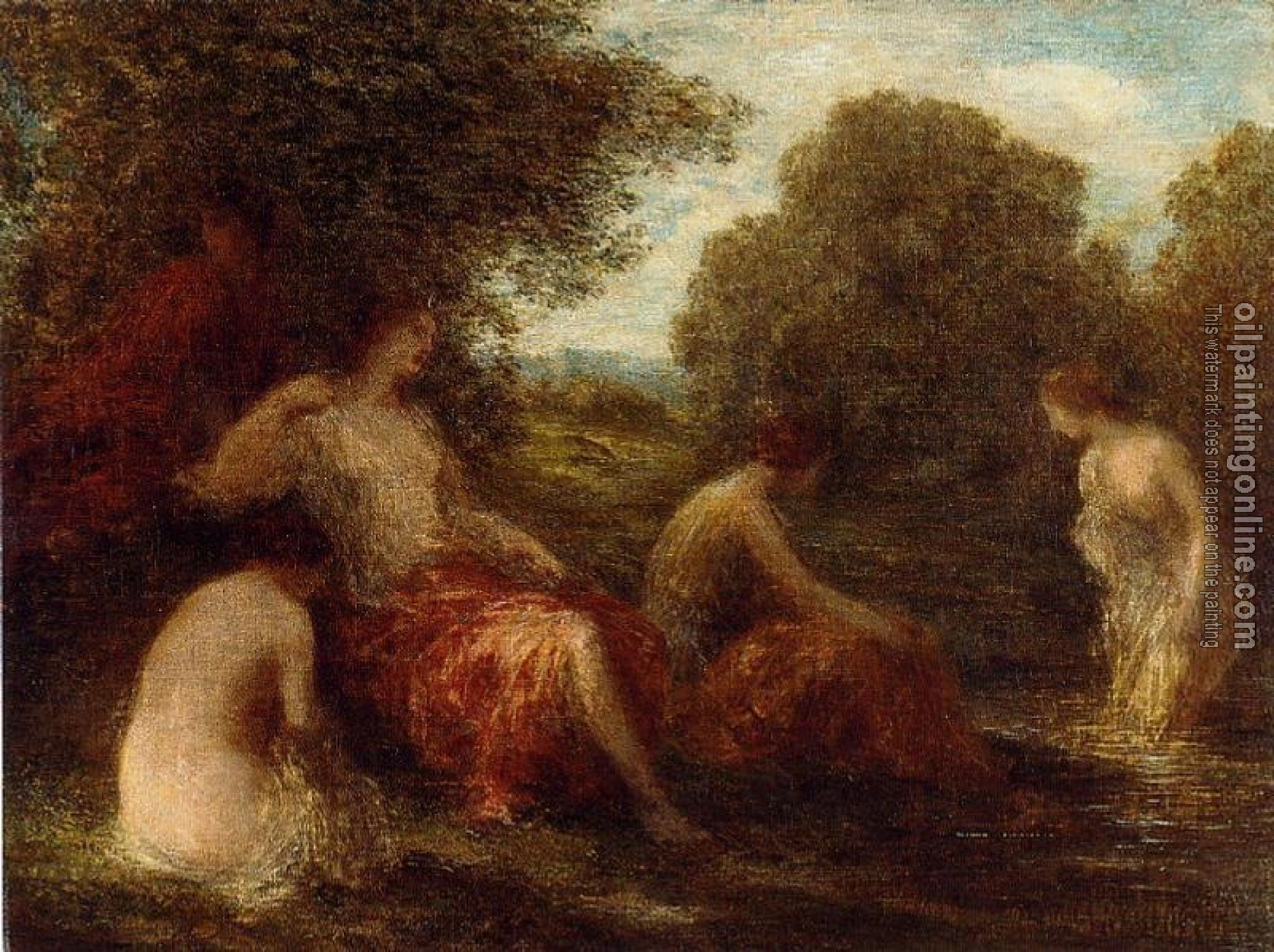 Fantin-Latour, Henri - Diana and Her Handmaidens